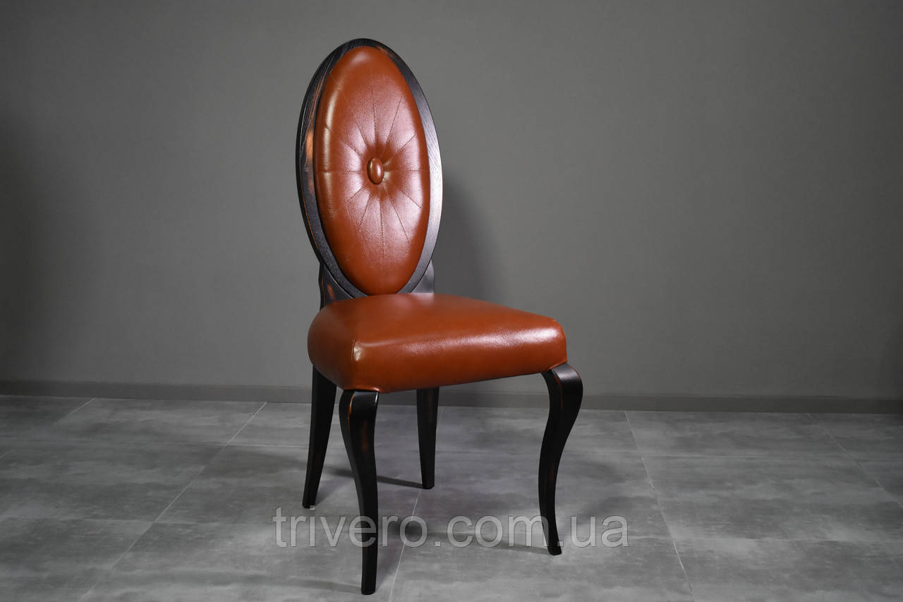 Класичний стілець з натурального дерева, фото 1