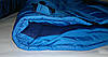 Зимовий синій комбінезон на хлопчика 5,6,7,8,9 років натуральне хутро, фото 3