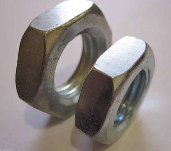 Гайка низька М3,5 DIN 439, ГОСТ 5916-70, DIN 936, фото 3