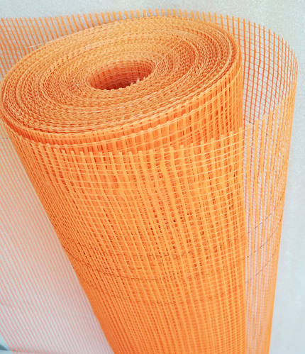 Сетка штукатурная (фасадная) 160 г\м2" (5х5мм),1х50м. (для наружных ...