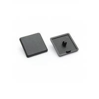 Заглушка торцева 30х30, чорний пластик