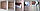 Рулонні штори системи "День-ніч" (зебра) льон, РОЗМІР 40х170 см, фото 4