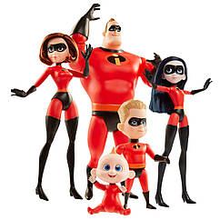 Набор Де Люкс из 5 кукол Суперсемейка 2 / The Incredibles 2