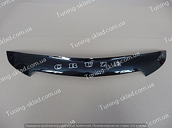 Дефлектор на капот Chevrolet Cruze (2009-) короткий (Шевролет Круз)