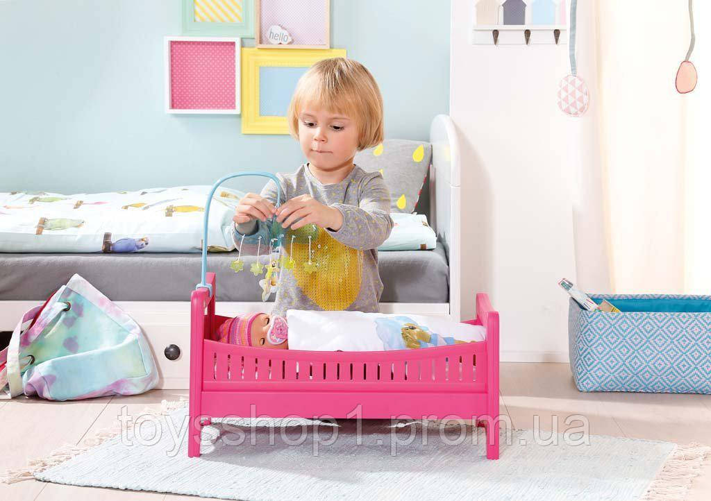 Беби Берн кроватка со светом и звуком для куклы Zapf Creation BABY Born Bed Toy - фото 4 - id-p771724003