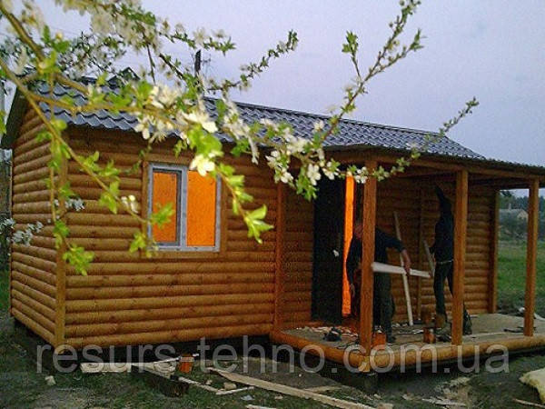 Будиночок під баню 6 м х 3м