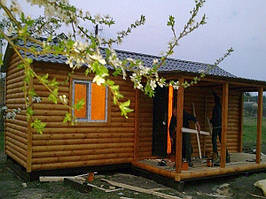 Будинок каркасний під баню 6 м х 3м