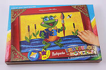 Набор для товрчества "Раскраска глиттером"