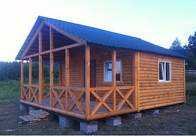 Модульний будинок під баню 6 м х 5 м