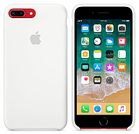 Чехол для iPhone 7 Plus /8 Plus Silicone Case бампер (White)