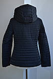 Жіноча демісезонна куртка-косуха Lusskiri M, L, XL, осінь весна, фото 6
