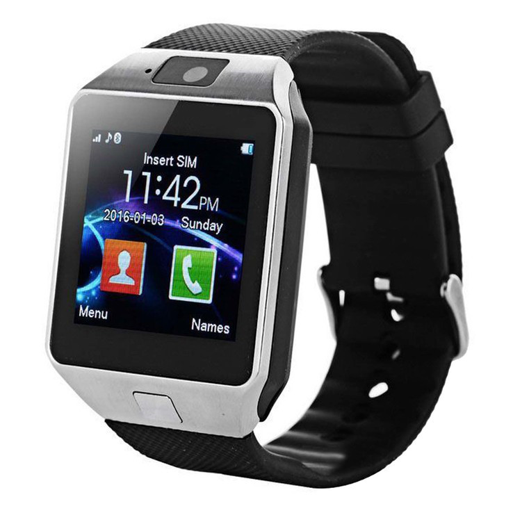 Смарт-годинник (Smart Watch) Розумний годинник DZ09 silver