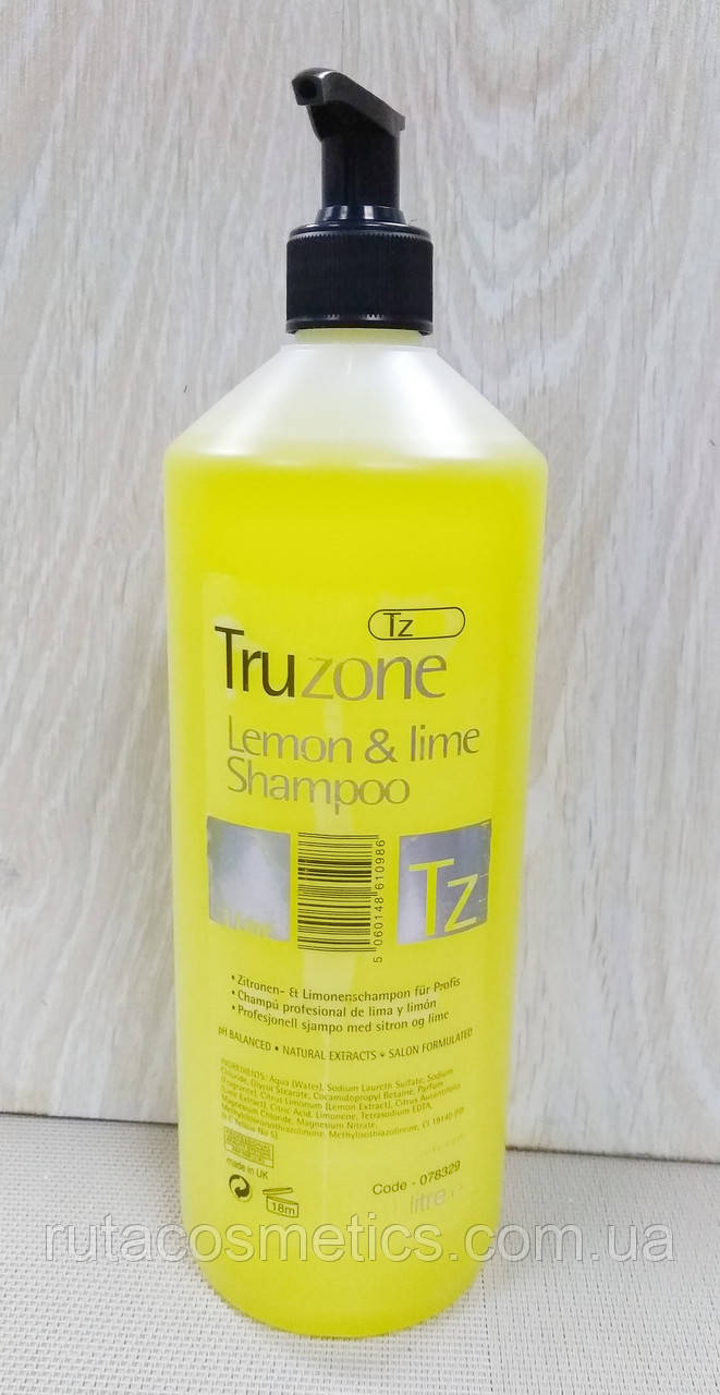 Osmo Essence Truzone Lemon + Lime шампунь для волосся з олією лимона та лайма (1літр)
