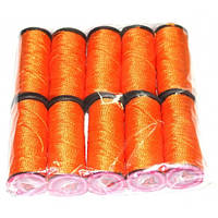 Нитка взуттєва капронова 375 текс (жовтогарячий)