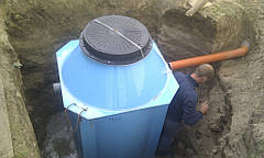 Система глубокой биологической очистки сточных вод частного дома.