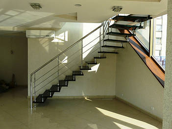 Сходи зі скла та металу, м. Луцьк 2