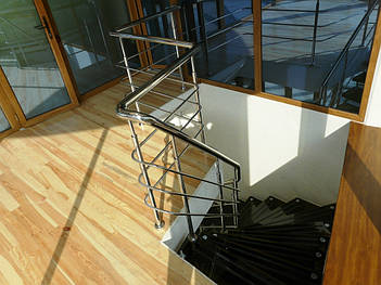 Сходи зі скла та металу, м. Луцьк 3