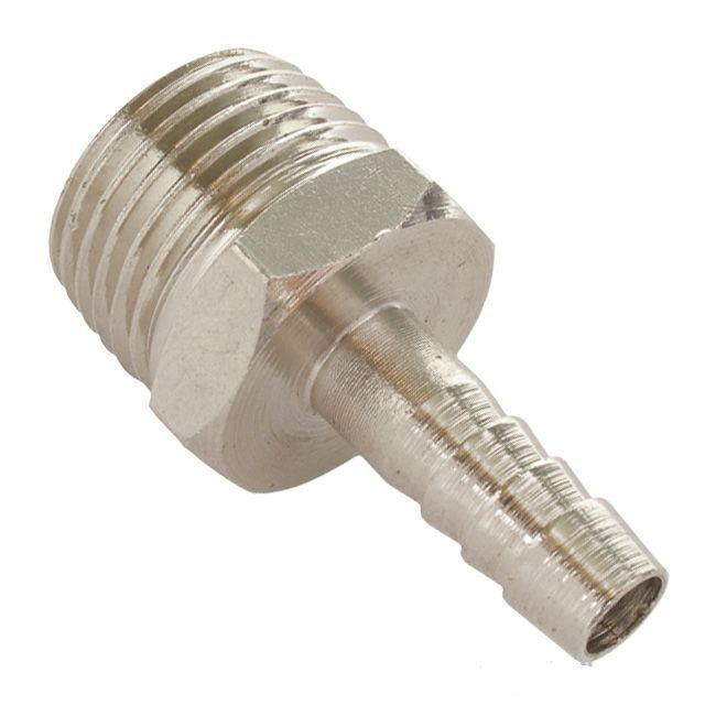 Переходник с наружной резьбой 1/4" на шланг 10мм Intertool PT-1845 - фото 1 - id-p63697884