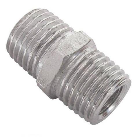 Різьбове з'єднання з зовнішньою різьбою 1/4" на 1/2" Intertool PT-1861, фото 1