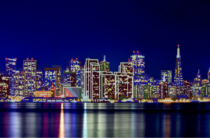 Схема для вышивки бисером Серия огни ночного города. Сан-Франциско. КМР 2130 - фото 1 - id-p63709609