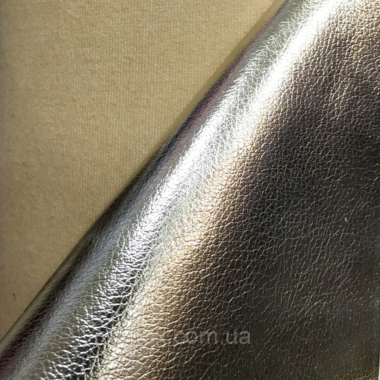 Кожа на х/б золото