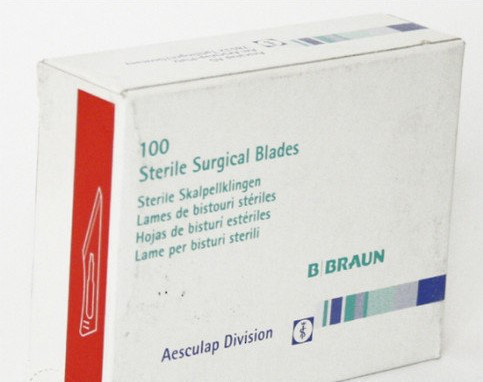 Лезо скальпеля карбонове №22