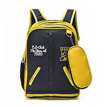 Шкільний рюкзак у формі кофти бомбера з пеналом, фото 2