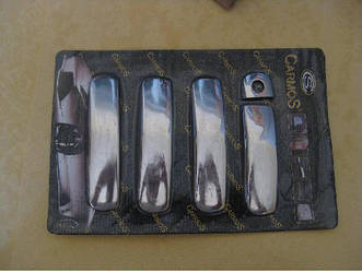 Накладки на ручки (4 шт., ABS) - Audi A6 C5 2001-2004 рр.