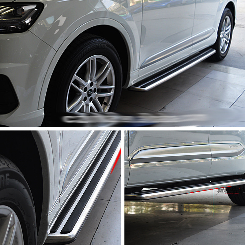 Бічні майданчики OEM-V3 (2 шт., алюміній) - Audi Q3 2011+ рр.