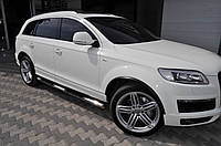 Боковые трубы (2 шт., нерж.) - Audi Q5 2008-2017