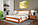 Ліжко з підйомним механізмом "Рената М"  160 см (7 кольорів), фото 8