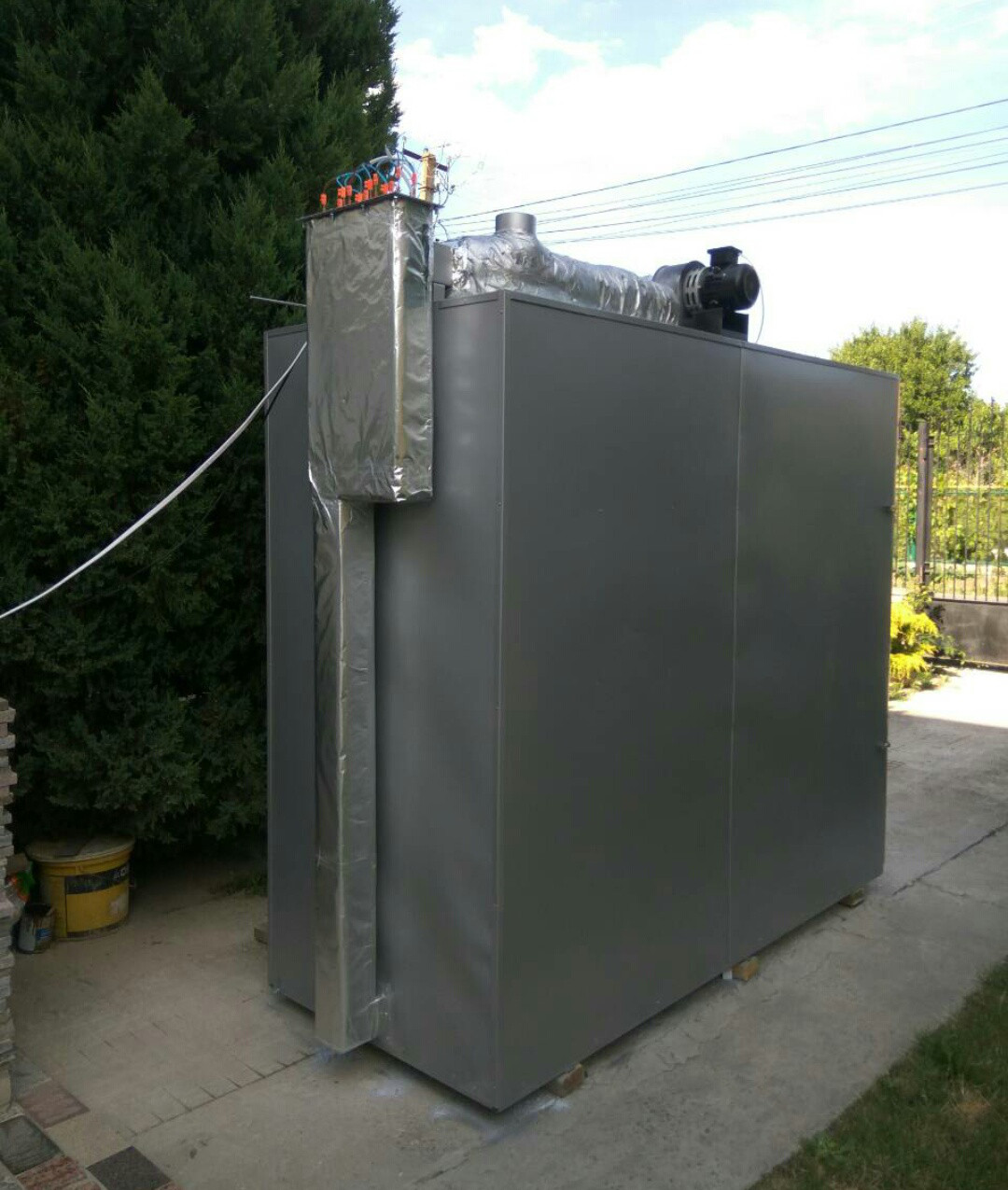 Коптильная камера из нержавеющей стали "ПРОМ-4800" для холодного и ...