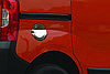 Накладка на лючок бензобака (нерж.) - Fiat Fiorino/Qubo 2008+ гг., фото 5
