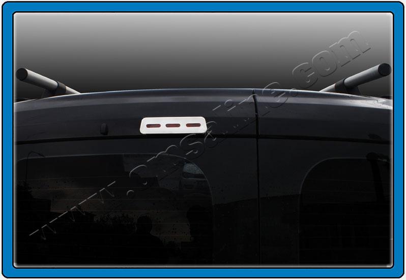 Окантовка заднего стоп-сигнала (нерж.) - Fiat Fiorino/Qubo 2008+ гг., фото 1