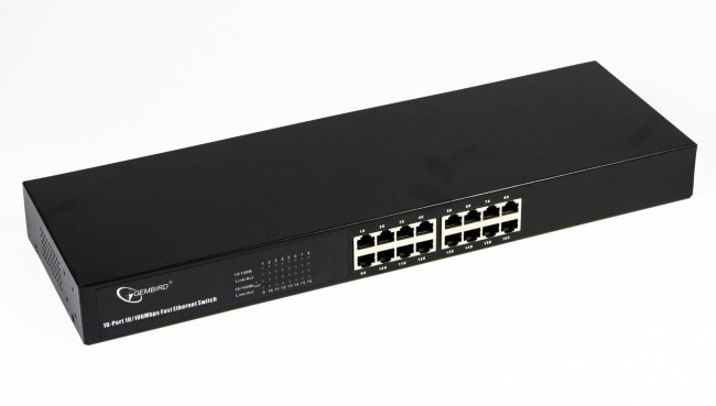 Комутатор 16port 10/100Mbps