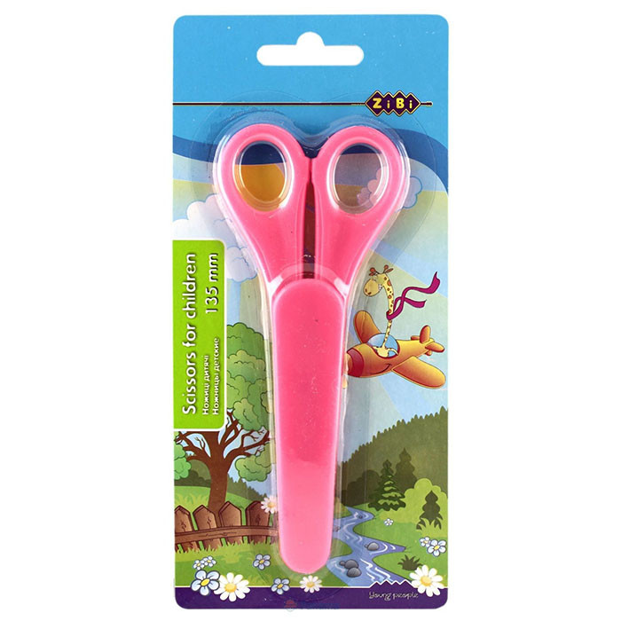 Ножницы детские Zibi ZB.5004-10 135 мм розовые