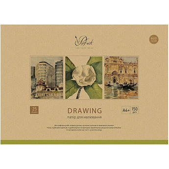 Папір для малювання "Muse" А4+ 150 г/м2, 25 аркушів, PD-A4-003
