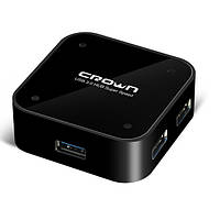 Комутатор Hub USB Crown CMU3-04 4port USB 3.0