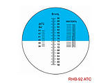 Рефрактометр для меду портативний RHB-92 АТС, фото 5