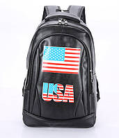 Місткі рюкзаки з принтами Париж, USA, Британський прапор, Boy, футбольний клуб