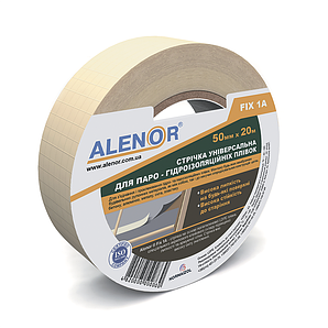 Стрічка на основі поліетиленової плівки ALENOR®FIX 1А - 50 мм*20 м