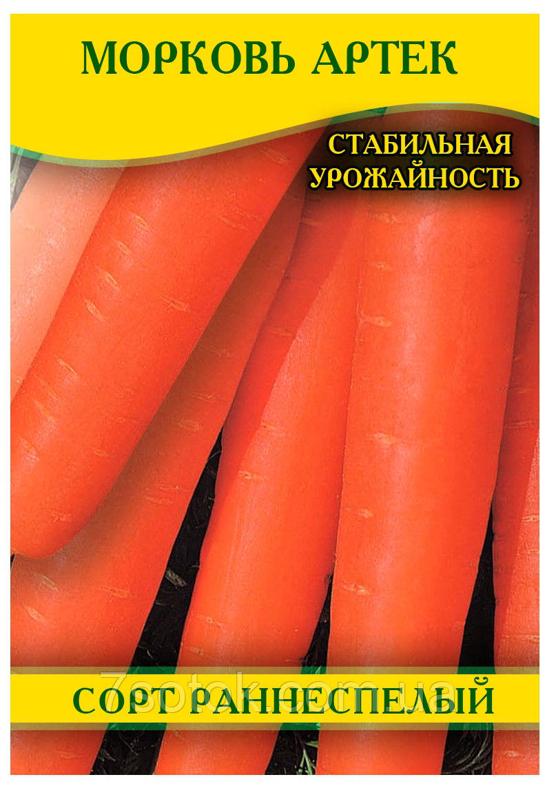 Семена моркови Артек, 1кг - фото 1 - id-p170301042