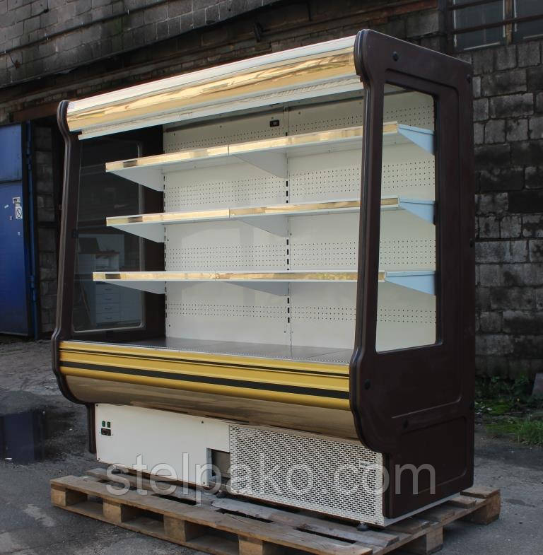 Холодильна Гірка ( РЕГАЛ) "COLD R-20" 2.0 м. (Золото) БО