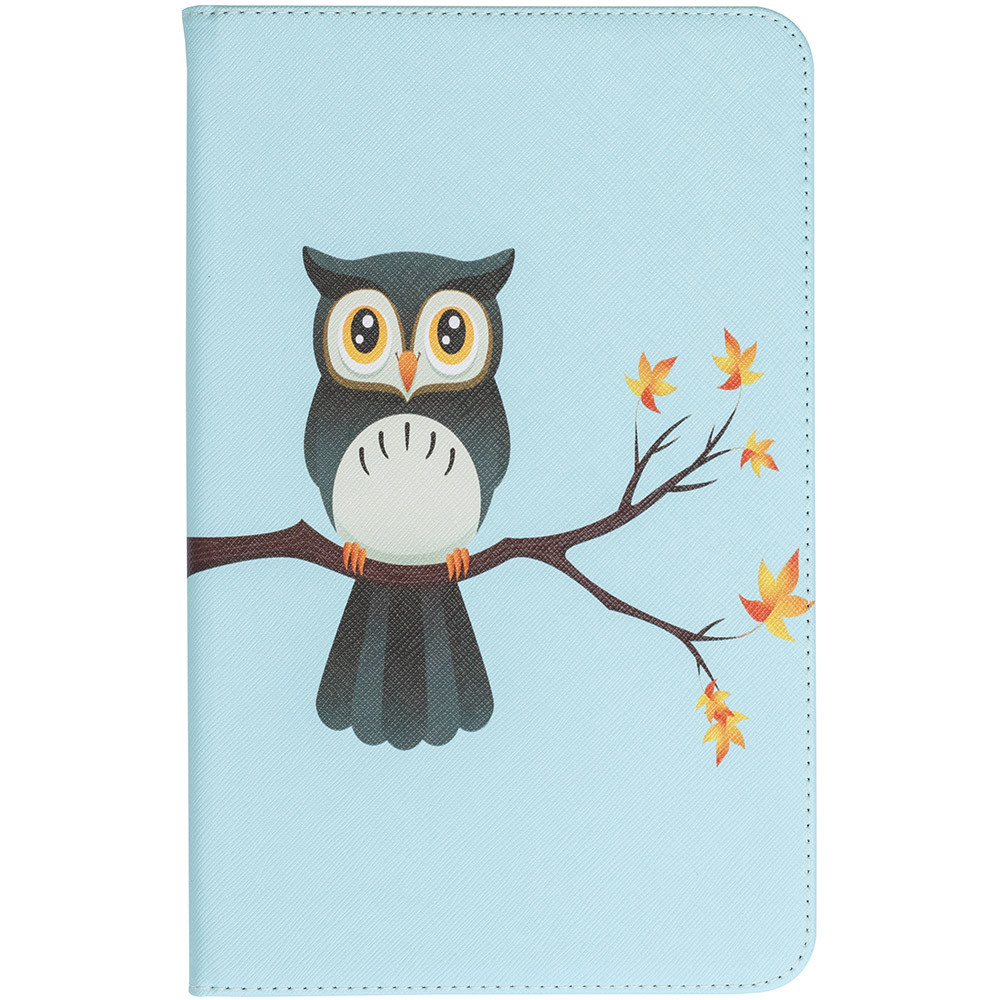 Чохол Classy Printed Stand для Samsung Galaxy Tab E 9.6 SM-T560, T561 Owl