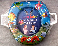 Кришка для унітаза дитяча м'яка з ручками