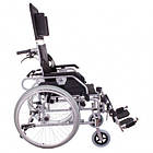 Інвалідний візок багатофункціональний алюмінієвий Reclіner Modern, фото 2