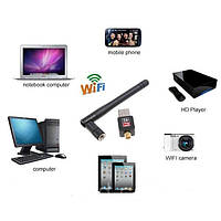 Бездротовий USB Wi-Fi адаптер 802.11N 600mbps 