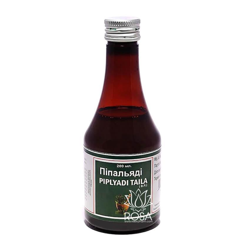 Піпаляді Таїл (Piplyadi Taila, Punarvasu) масажна олія, для клізмів, 200 мл, фото 1