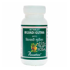 Більваді Гутика (Bilvadi Gutika, Punarvasu) усуває токсичні стани, 60 таблеток