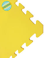 Мягкий пол (коврик-пазл 50*50*1 см) Eva-Line "Радуга" (1 сорт, малозаметные дефекты) Желтый